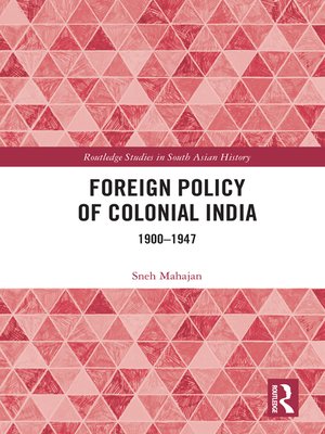 cover image of Foreign Policy of Colonial India